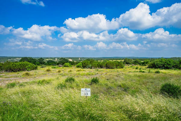 LOT 33 SPRING BLUFF # 33, JUNCTION, TX 76849 - Image 1